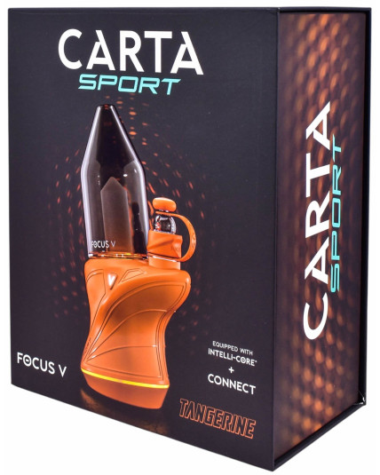 Focus V Carta Sport Smart Electric Dab Rig - Tangerine