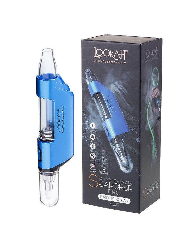 Lookah Seahorse PRO Electric Nectar Collector & Dab Pen - Blu