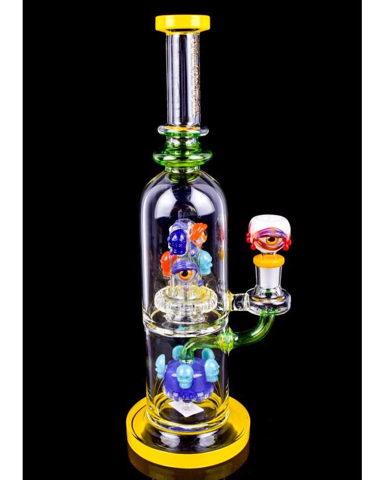 Devilish Intention Lookah® Third Eye Heady Glass Bong SmokeDay