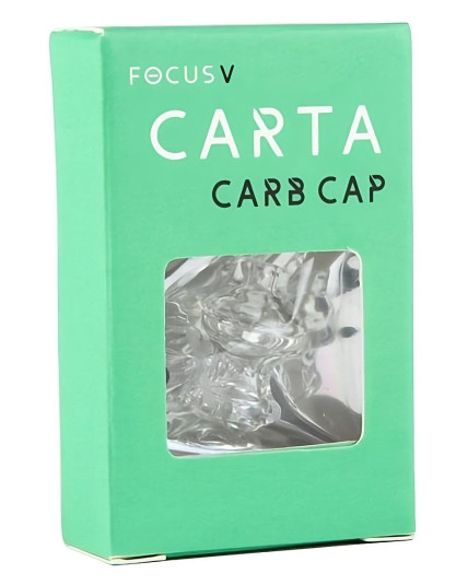 Focus V Bubble Carb Cap - Clear