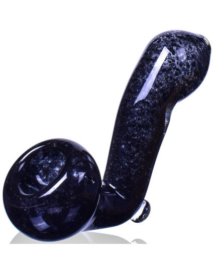 3" Sherlock Glass Pipe - Black