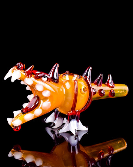 Drakeflame - Spikey Dragon Glass Hand Pipe