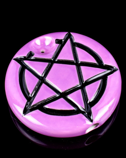 The Galactic Pentagram Ceramic Hand Pipe