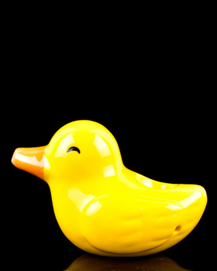 Puffin' Lil Duck Ceramic Pipe