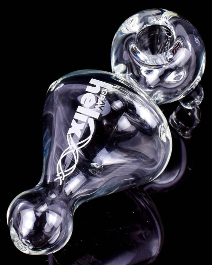 Tornado Storm - GRAV® Helix™ Classic Glass Hand Pipe