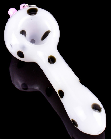 Milky Moo Glass Hand Pipe