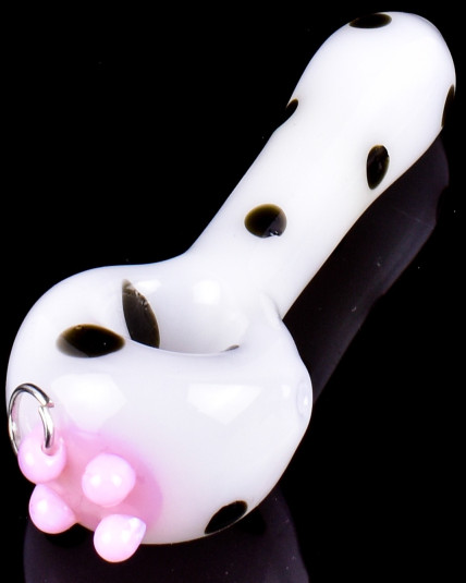 Milky Moo Glass Hand Pipe