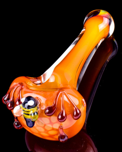 Bumble Buzz Glass Hand Pipe