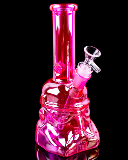 Galactic Trooper Beaker Bong - Pink