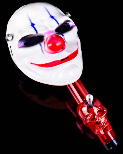 Payday Gas Mask Bong - Includes Acrylic Water Pipe - Full Set