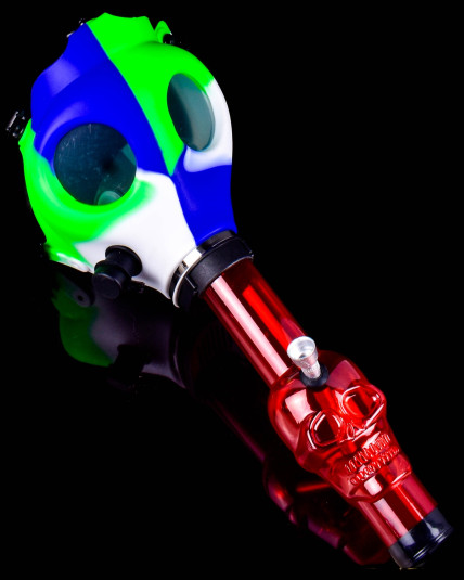Gas Mask Pipe Bong Kit