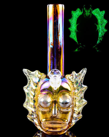 Luminous Portal - Glow-In-The-Dark Rick & Morty Bong