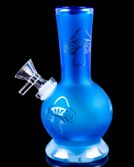 Trippy Toadstool - Round Bottom Beaker Mushroom Bong