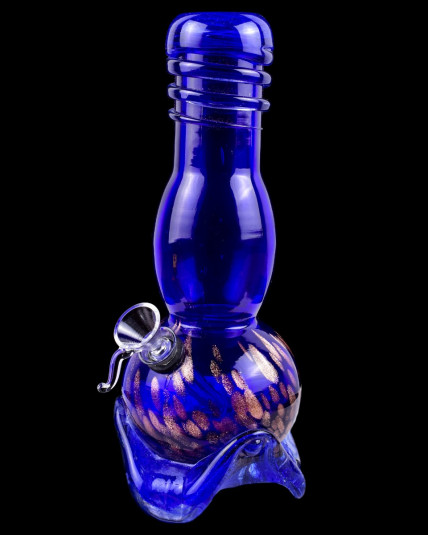 10" Golden Shimmering Dichroic Color Blast Bong 