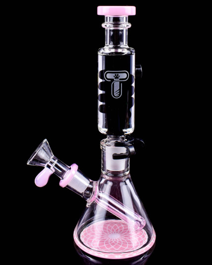 FrostCore 8" Glycerin Coil Beaker Bong