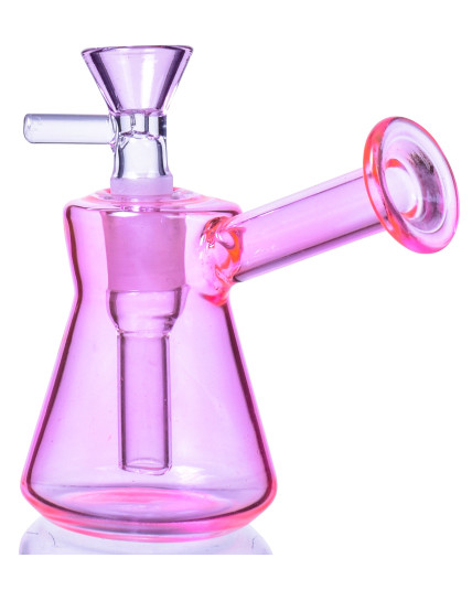 Eternal Hourglass Mini Bong - Neon Pink