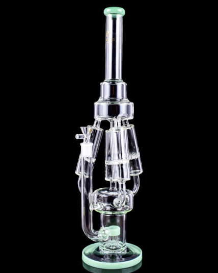 The Chosen - On Point Glass - 20" 4 Chamber w/ Sprinkler Perc Bong