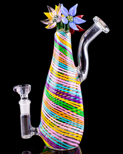 Blossom Rainbow Vase Bong