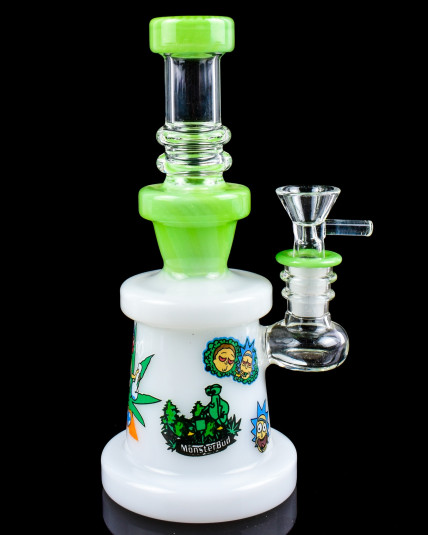 Multiverse Mayhem Rick and Morty Bong - Green