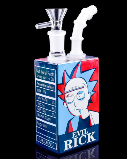 Evil Rick - Rick and Morty Juice Box Bong
