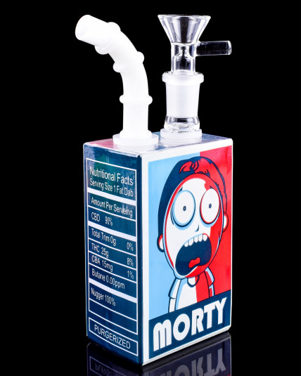 Panic Puff - Rick and Morty Juice Box Bong