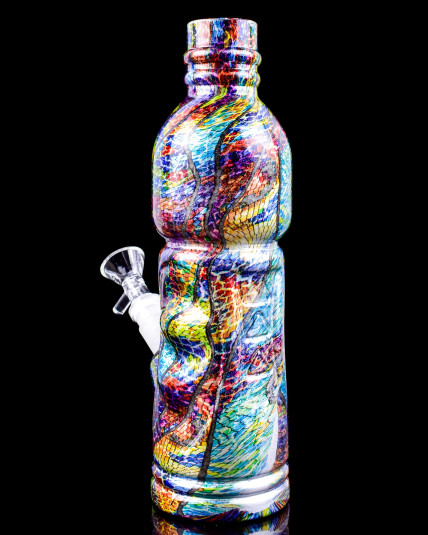 Ethereal Window Glass Water Bottle Bong
