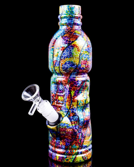 Ethereal Window Glass Water Bottle Bong