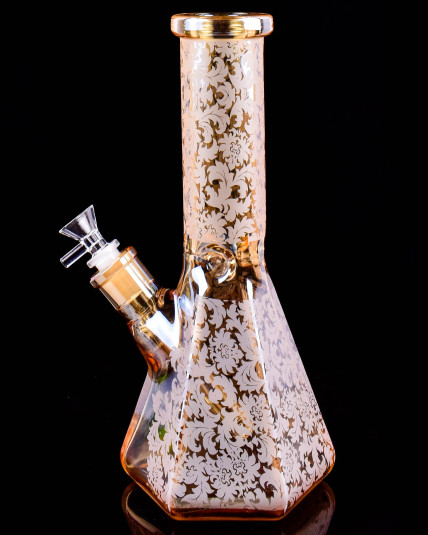 Hex Monarch Thick Glass Heavy Beaker Bong