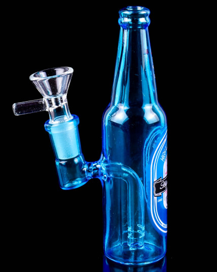 Cute Mini Beer Bottle Bong - Assorted