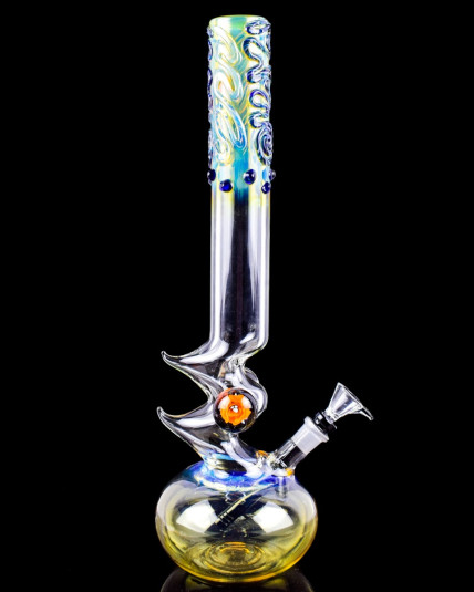 Nebula Nectar - 20" Fumed Double Zong Bong