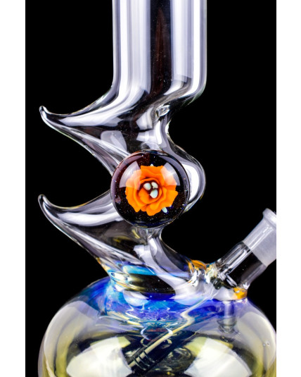Nebula Nectar - 20" Fumed Double Zong Bong