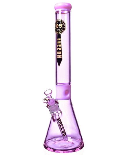 Cheech Glass 18" 7mm Thick Beaker Bong - Pink