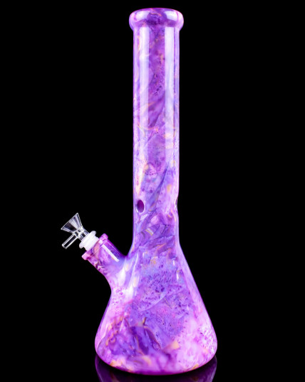 Cosmic Nebula - 15" Nebula Galaxy Beaker Bong - Purple