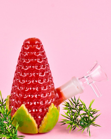Mini Strawberry Bong