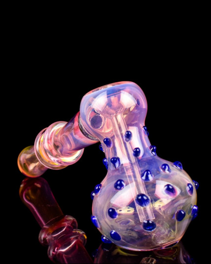 Thor's Hammer - 5" Golden Fumed Hammer Bubbler