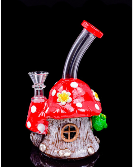 The Froggy - 3D Hand Painted Playhouse Mushroom Bong