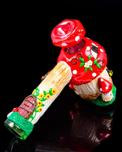 Mushroom Little Home Hammer Bubbler