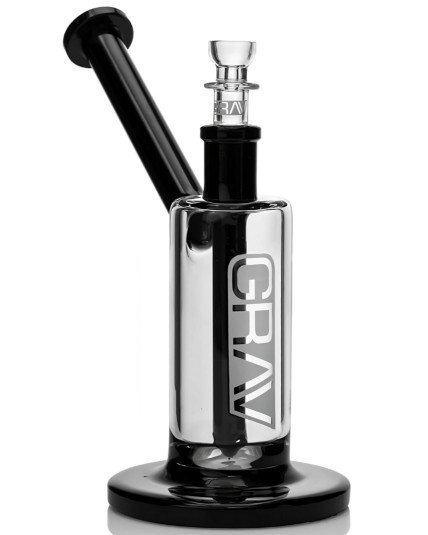 GRAV® Upright Bubbler & Dab Rig - Black