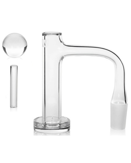 GRAV® 14mm 90° Quartz Control Tower Banger Set