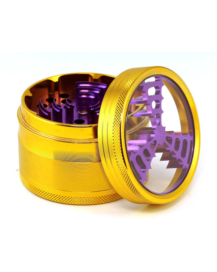 Herb Connect - Chromium Crusher® - Dual Four Part Grinder - 63MM