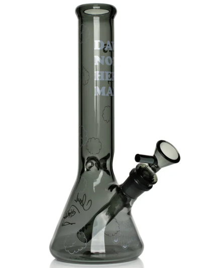 Cheech & Chong® Glass - 10" Dave's Not Here, Man Beaker Base Bong