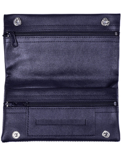 BlackLeaf Carrier - Leather Dual-Compartment Tobacco Pouch
