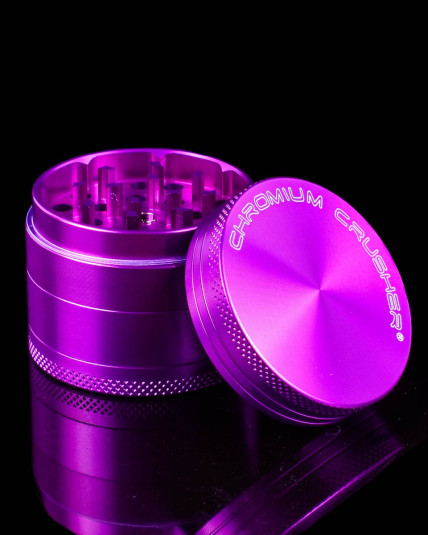 Chromium Crusher® - Four Part Grinder - 50mm - Purple