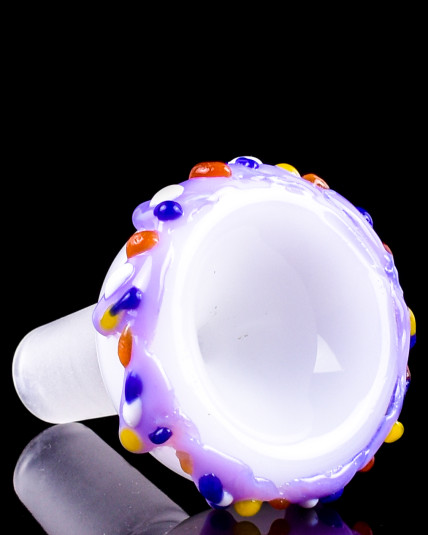 Tasty Buds - 14mm Male Ice Cream Cone Bowl - Milk Purple