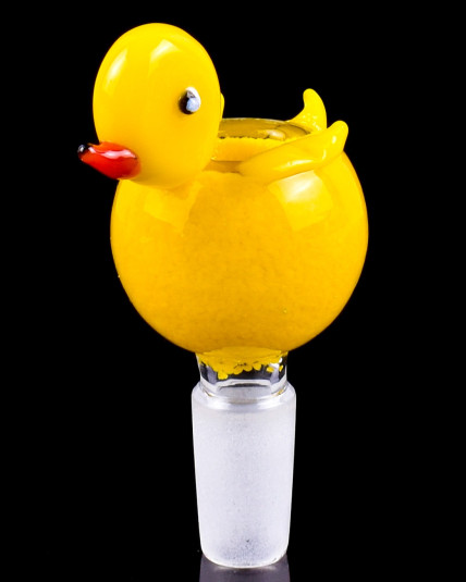 Cute Ducky - 14mm Male Dry Herb Bowls