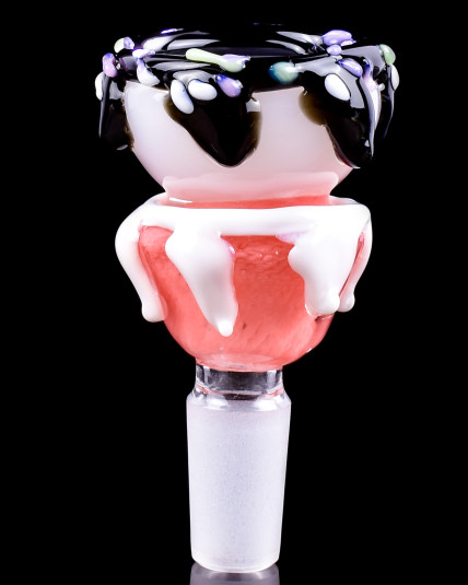 Dripping Donut 14mm Male Bowl