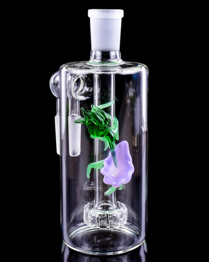 Avian Blossom - 14mm Matrix Perc Ash Catcher - Purple