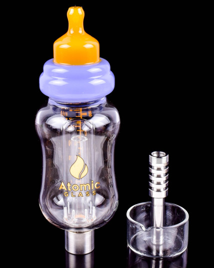 Atomic Glass Baby Bottle Nectar Collector Kit