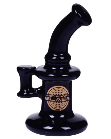 On Point Glass Mini Rig Carb Cap - Black