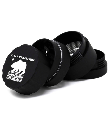 Cali Crusher® Homegrown® Pocket Quick Lock Grinder - Black